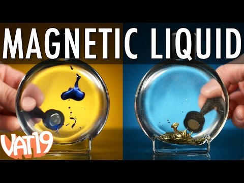 Colorful Ferrofluid!