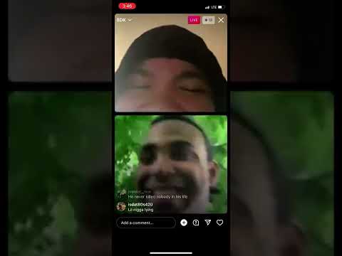 PSB Fredo dissing 63rd member on IG LIVE.