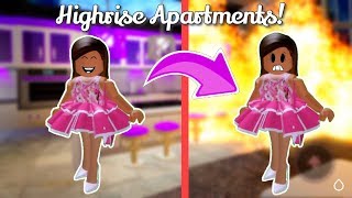 How To BURN And FLOOD Your HIGHRISE APARTMENT! 😱 Royale High Secrets