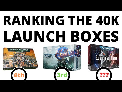 Every Warhammer 40K Starter Set + Launch Box RANKED