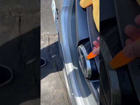Fastest Way To Remove & Replace Subaru Emblem! #subaru #shorts