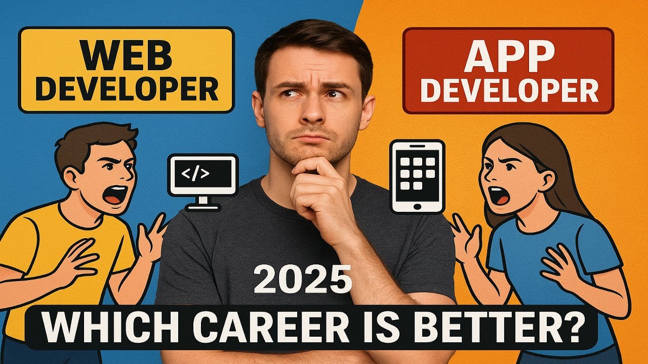Web Developer vs App Developer in 2025 – Which Career is Better?
