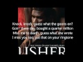 Hey Daddy - Usher Feat. Plies (Lyrics)