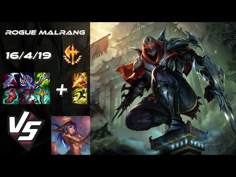 Rogue Malrang JUNGLE Zed vs Lillia - EU Grandmaster Patch 25.S1.8