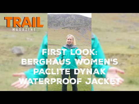 Jaqueta impermeável feminina Berghaus Paclite Dynak | Primeiro olhar