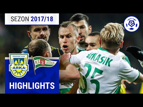 Arka Gdynia - Lechia Gdańsk 0:1 | SKRÓT | Ekstraklasa 2017/18 | 15. Kolejka