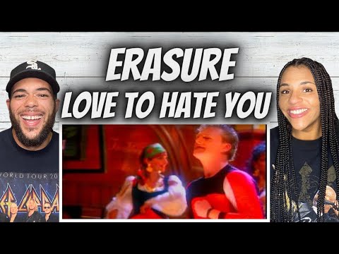 SO COOL!| FIRST TIME HEARING Erasure -  Love To Hate You REACTION