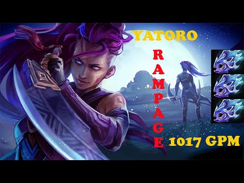 YATORO ANTIMAGE RAMPAGE MAX FARM 1017 GPM DOTA2 WORLD