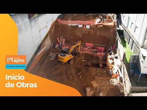 Mundo Apto Estação Conceição | Início de Obras