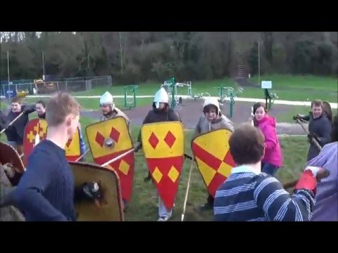 Historia Normannis Winchester - Shield Wall Training #1