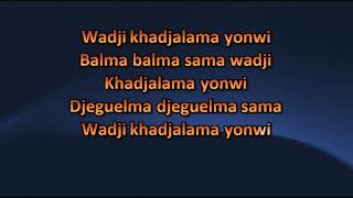 Les Colocs - Tassez-vous de d'là - Karaoke / Lyrics