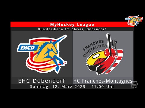 MyHockey League: EHC Dübendorf - HC Franches-Montagnes