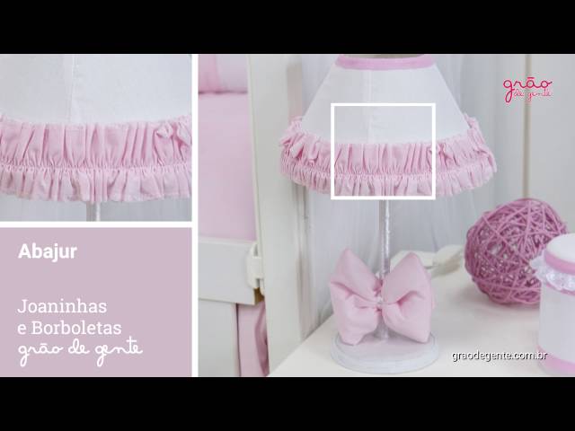 Abajur Joaninhas e Borboletas | Ref: 62615