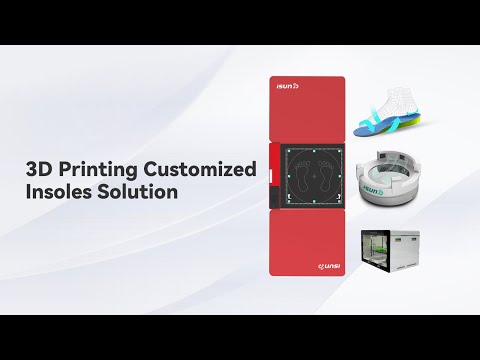 iSUN 3D Printed Customized Insole System