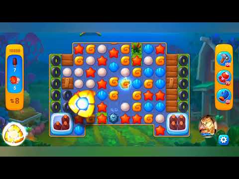 фишдом 2022  #  10898 уровень - прохождение без бустеров # Fishdom,   10898  level - no Boosters.