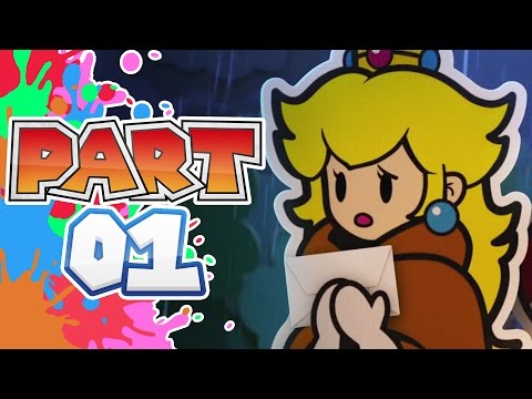 Paper Mario Color Splash 100% Walkthrough - Part 1