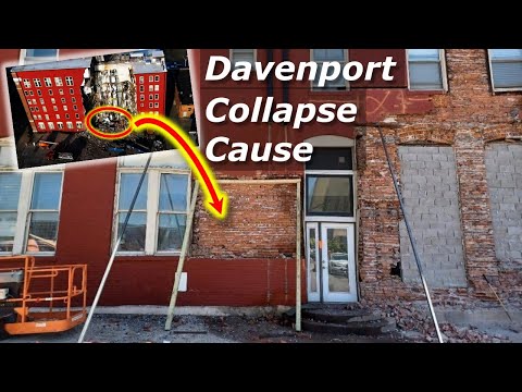 Davenport Building Collapse Cause [SOLVED] Pics Before/After