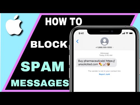 How To Stop Spam Texts On iPhone #shorts