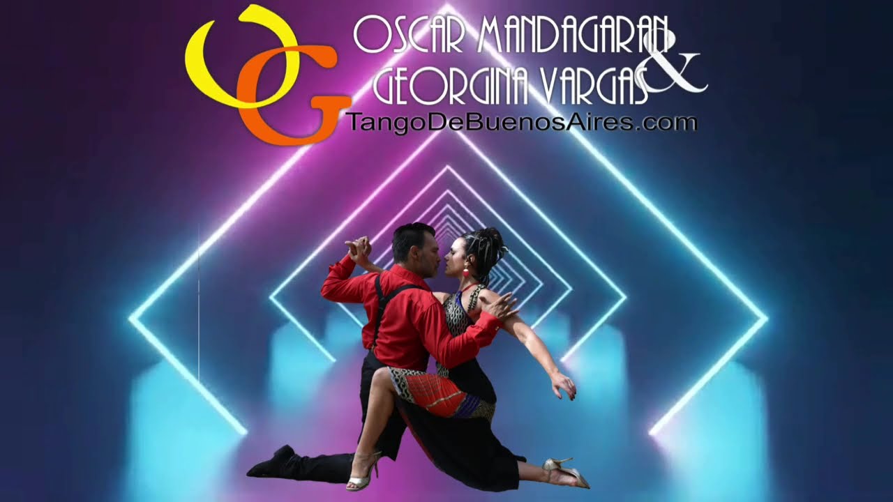 Giro on both sides TANGO & VALS & MILONGA Georgina Vargas & Oscar Mandagaran Tango De Buenos Aires
