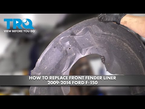 How to Replace Front Fender Liner 2009-2014 Ford F-150