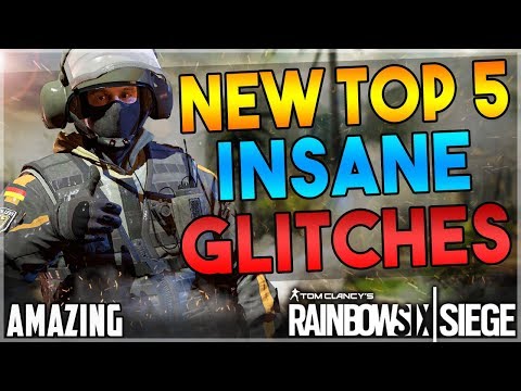 NEW TOP 5 AMAZING SOLO GLITCHES IN RAINBOW SIX SIEGE (INSANE MIRA GLITCH)