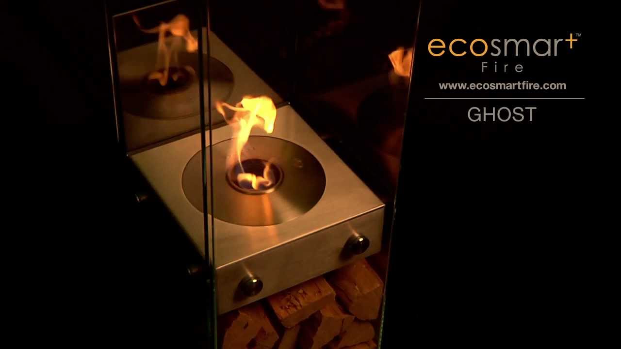 EcoSmart Fire Ghost Designer Fireplace - In Stock