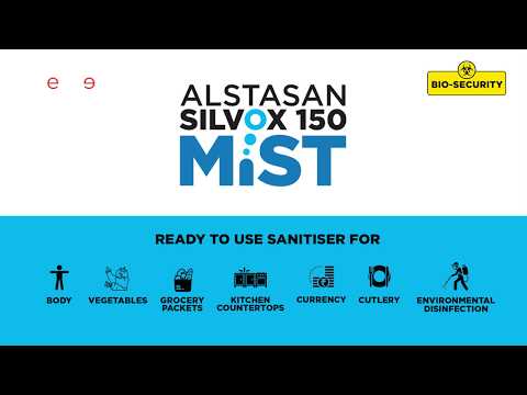 Alstasan Silvox 150 Mist - Multi Surface Disinfectant Spray