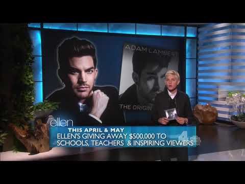 🎸The Ellen DeGeneres Show: Adam Lambert - "Ghost Town" (April 30th, 2015)