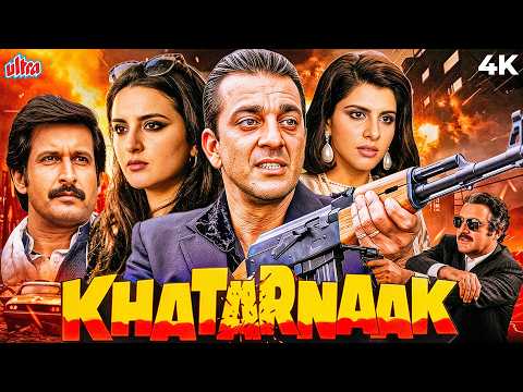 KHATARNAAK Full Hindi Movie 4K | Sanjay Dutt’s 90s Superhit Action Film | Farah Naaz, Anita Raj