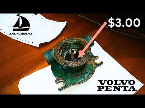 Volvo Penta Water Pump Leak: Easy Quick Fix | ⛵ Sailing Britaly ⛵