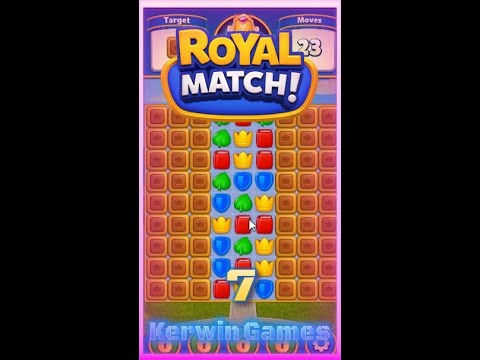 Royal Match Level 7 - No Boosters