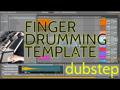 Daily Decibel 81 - Finger Drumming Template - Accidental Bass