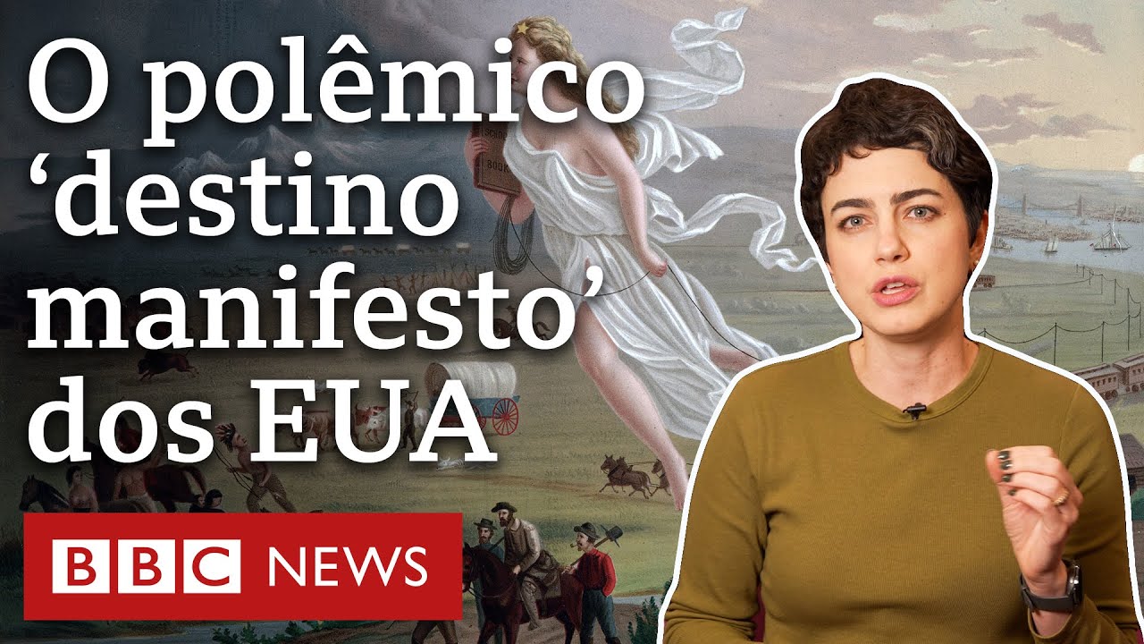 O que é Destino Manifesto, doutrina citada por Trump que faz EUA se verem como 'nação escolhida'