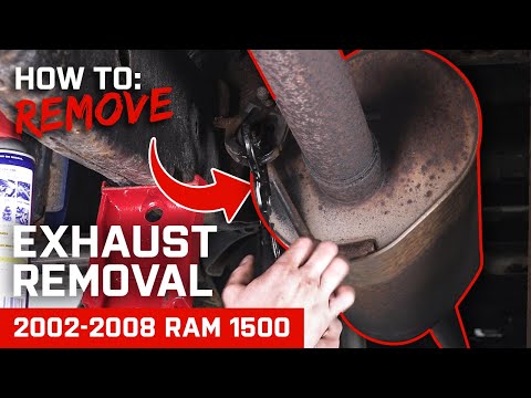 How to Remove Stock Cat-Back Exhaust | 2002-2008 RAM 1500