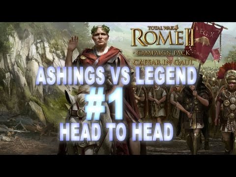 Rome II: CiG Head to Head - Ashings vs Legend #1