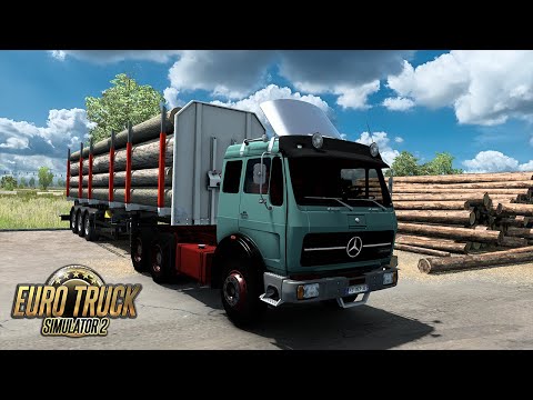ETS2 1.43 | Mercedes NG 1632 | Rusmap | Ershov (RUS) to Penza (RUS)