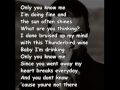 You know me - Robbie Williams + Lyrics on the screen