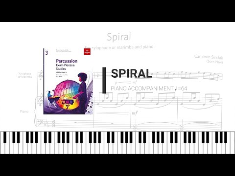 ABRSM G3 Percussion 2020 (C5) Spiral - Cameron Sinclair