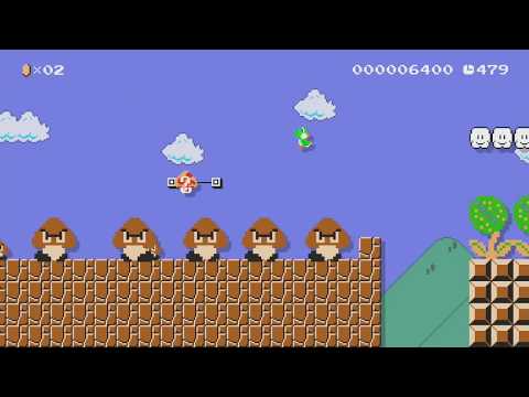 Yoshi Commits Tax Fraud by Jayden ~ World Record! - Super Mario Maker - No Commentary 1bk