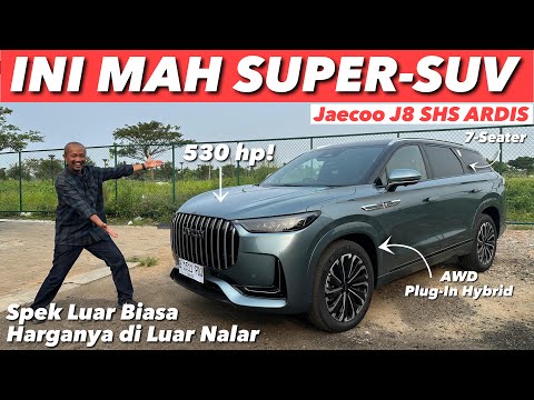 JAECOO J8 SHS ARDIS, SUV Plug-in Hybrid Canggih Bisa Jadi Genset Buat Rumah