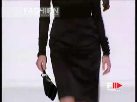 "Mila Schon" Autumn Winter 2001 2002 Milano 3 of 4 pret a porter by FashionChannel.mov