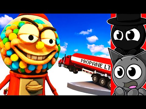 CHICLETERIA BRAINROT vs CARS!