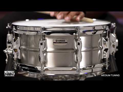 Yamaha 14x5.5 Recording Custom Stainless Steel Snare Drum (RLS1455)