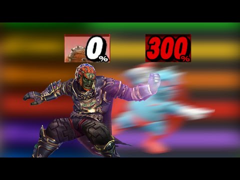 [TAS] Super Smash Bros. 4 3DS Smash Run: Critical Hit Unharmed Attacker Ganondorf