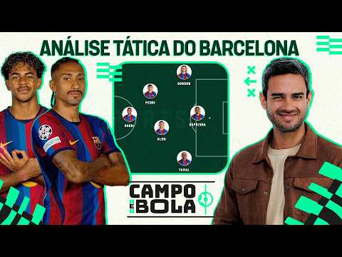 O BARCELONA ESTÁ PRONTO PARA GANHAR A CHAMPIONS? ANÁLISE TÁTICA COM MARCELO BECHLER | CAMPO E BOLA