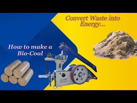 Coal Briquetting Machine - Biocoal Briquetting Machine Latest Price ...