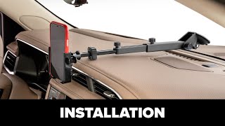 WeatherTech WindshieldFone: Installation