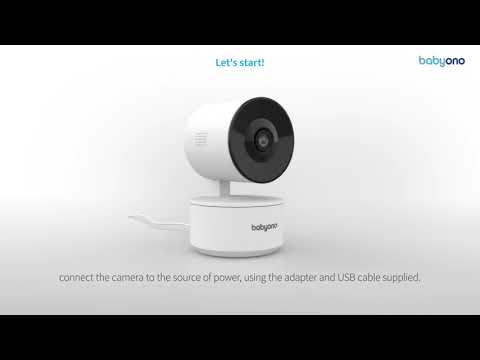 BabyOno vaikiškas monitorius, Camera Smart