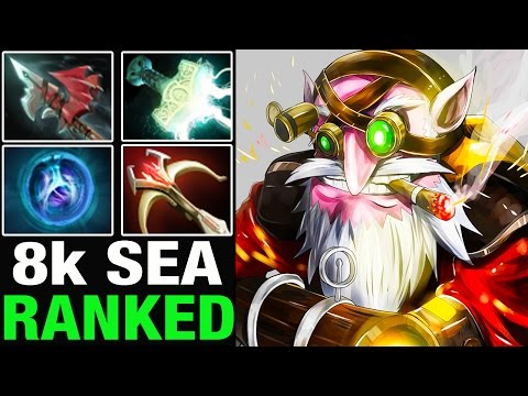 Ah Jit 8K MMR Plays a ranked with Sniper - Dota 2