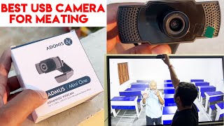 Best USB Full HD Camera Adonis Cadmus use in Smart Board Laptop Desktop for Teaching & Meating.